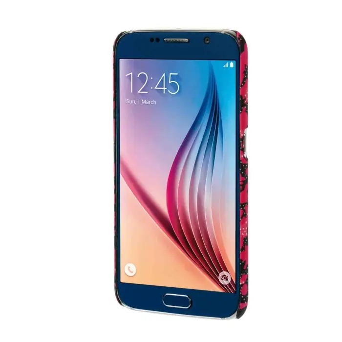 Offerta Del Giorno Stylish Cover Gommata Sottile Samsung Galaxy S6 Pink Camo Stylish Cover Gommata Custodie E Cover