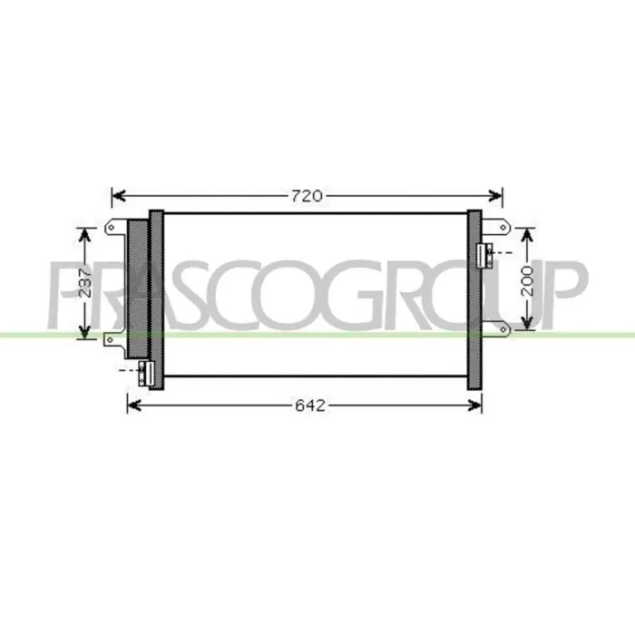 Condensatore Per Iveco Daily Dal 2006 Al 2009 Più Venduto