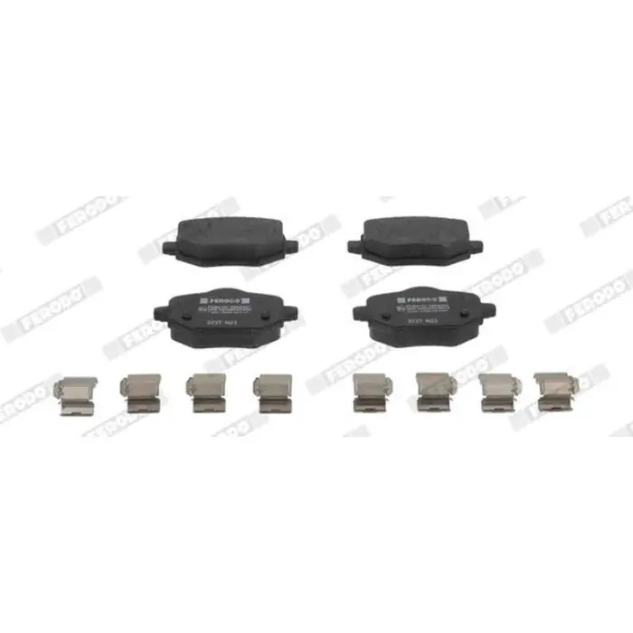 Kit pastiglie freno, Freno a disco FDB5197 FERODO per PEUGEOT CITROEN OPEL JEEP Prezzo Scontato