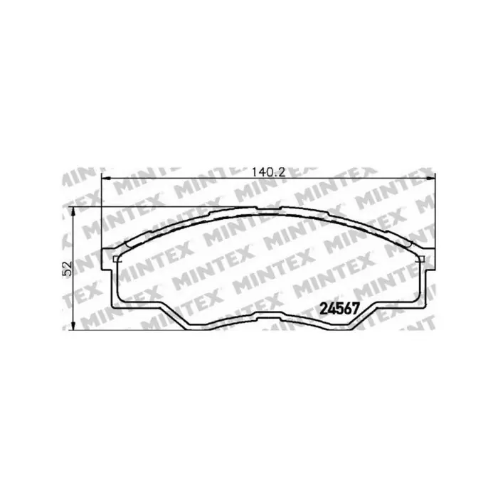 Pastiglie Freno Volvo V70 Iii 2011 03-2019 12 Mintex Prezzo Basso