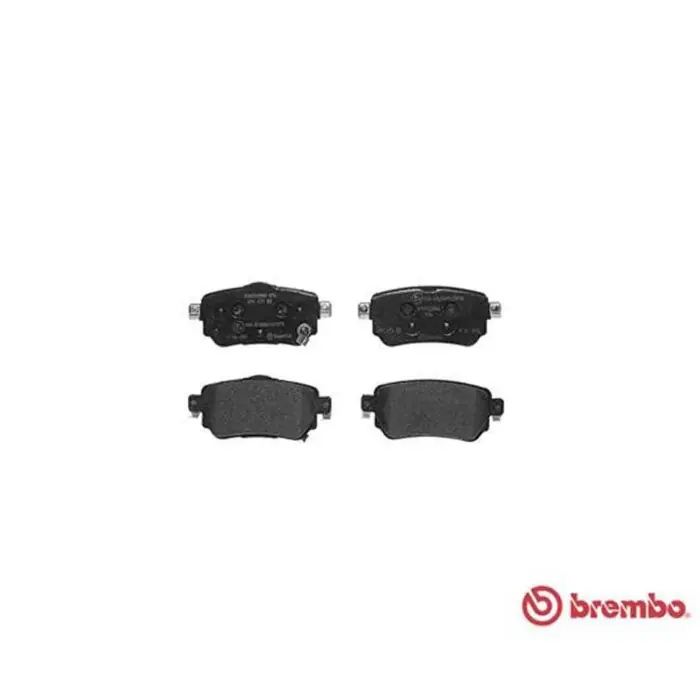 Kit pastiglie freno, Freno a disco P 56 098 BREMBO per RENAULT NISSAN Novità