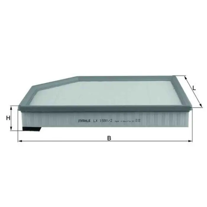 Soddisfatti O Rimborsati Filtro aria LX 1591/2 KNECHT per VOLVO