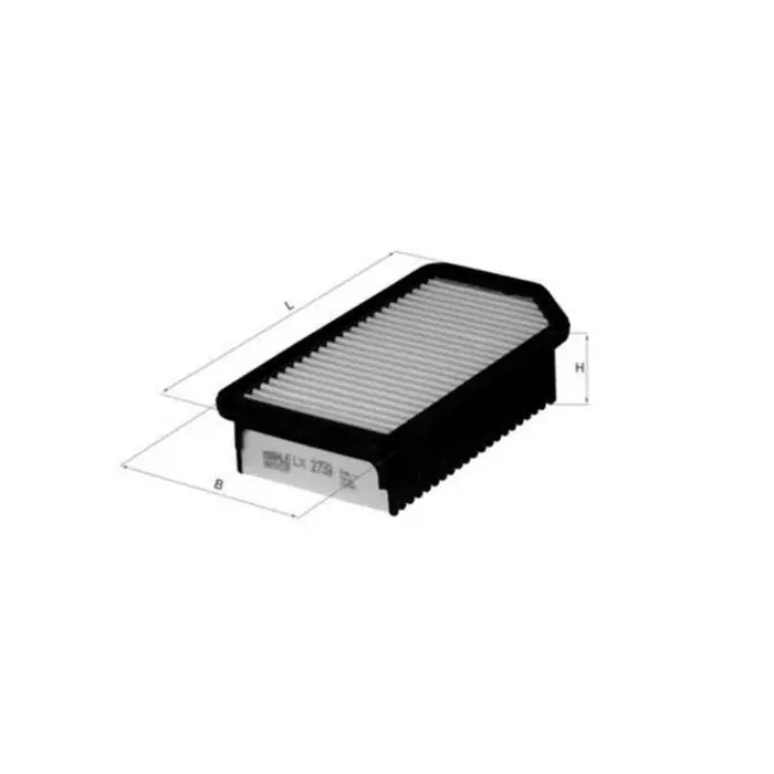 Filtro aria LX 2739 KNECHT per HYUNDAI KIA A Buon Prezzo